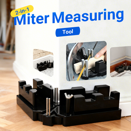 2-in-1 Measuring and Miter Saw Tool