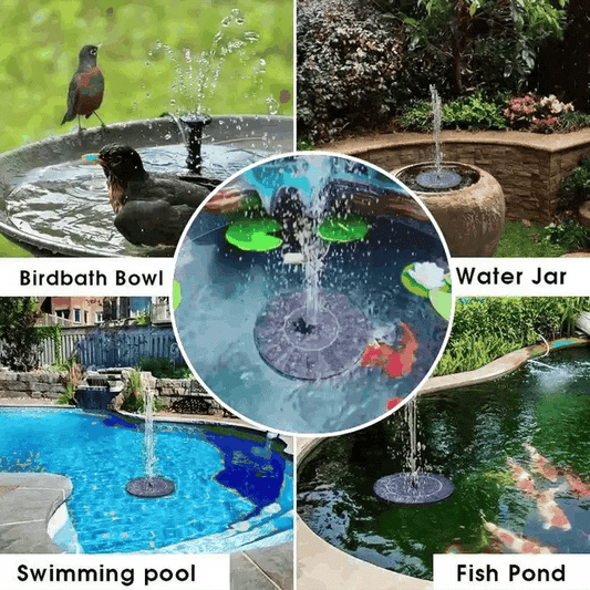Time-Limited Special Compact Solar Bird Fountain Pump | Keep Your Garden Alive